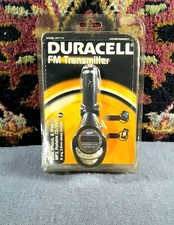Duracell Wireless FM Transmitter Player DU7119, Choose From Any FM Frequency NEW