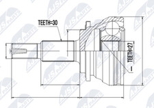 Joints Toyota RAV4 II