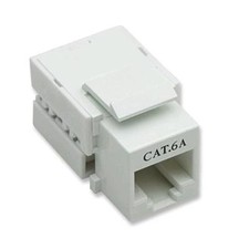 Intellinet Frutto Keystone RJ45 Cat6A UTP 10 Gigabit Bianco