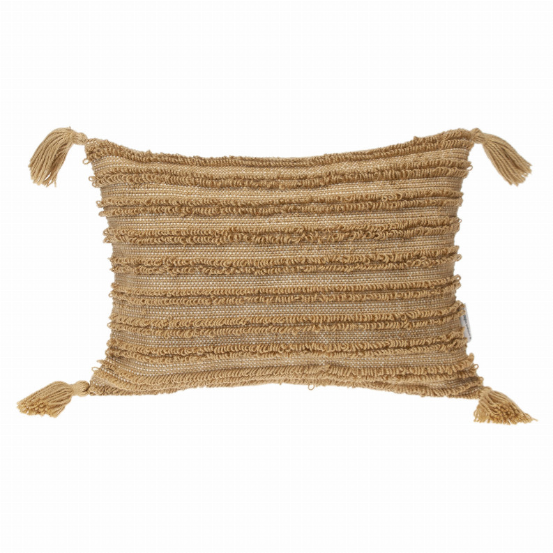 Коллекция Parkland Transitional Multiple Lines Бежевый 14 x 20 Подушка Бежевая