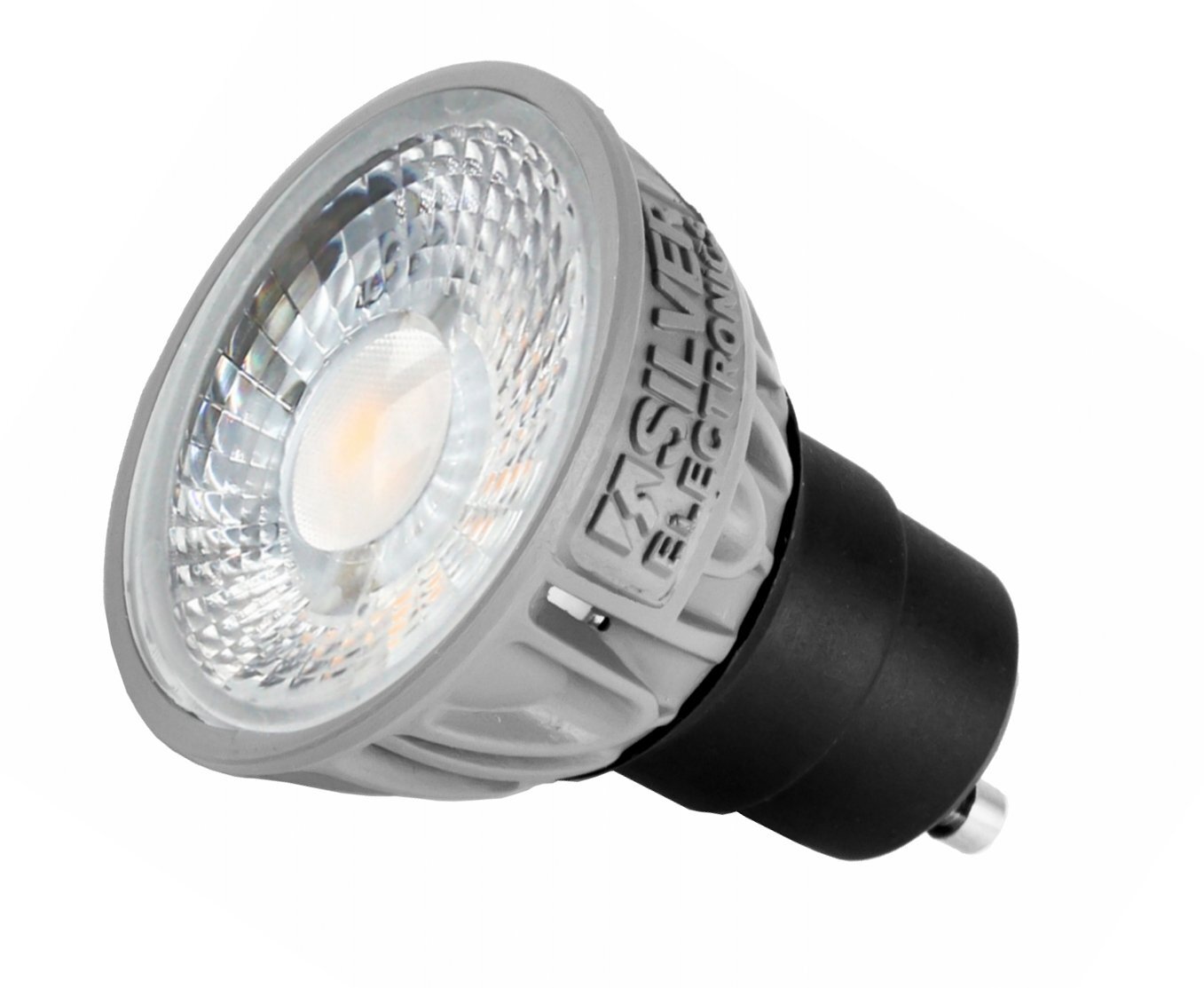Led Lamp Silver Electronics 440510 Gu10 5W Gu10 3000K NUOVO