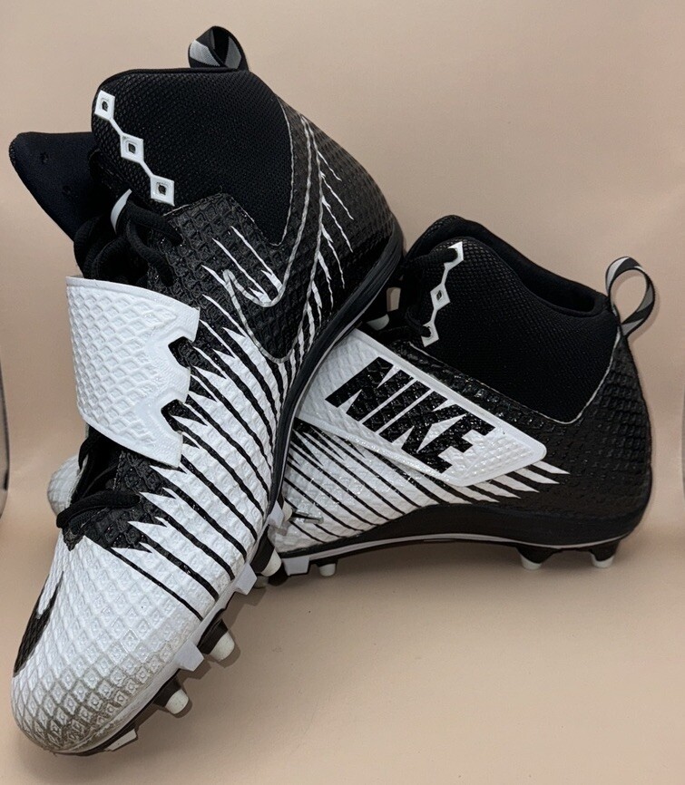 Nike Lunarbeast Strike Pro TD Football Cleats Nike Lunarbeast Strike Pro TD Football Cleats Blue White Men  main image 4