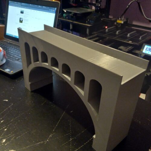 1:48 O SCALE VIADUCT STONE BRIDGE 30 INCH LONG BRIDGE. - Picture 9 of 17
