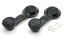 New Black Window Crank Handle Pair For Listed Classic Buick Cadillac Etc New Black Window Crank Handle Pair For Listed Classic Buick Cadillac Etc