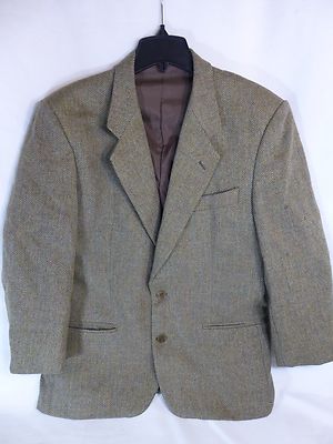 UOMO Lebole Blazer Mario Zegna Sport Coat Jacket Wool