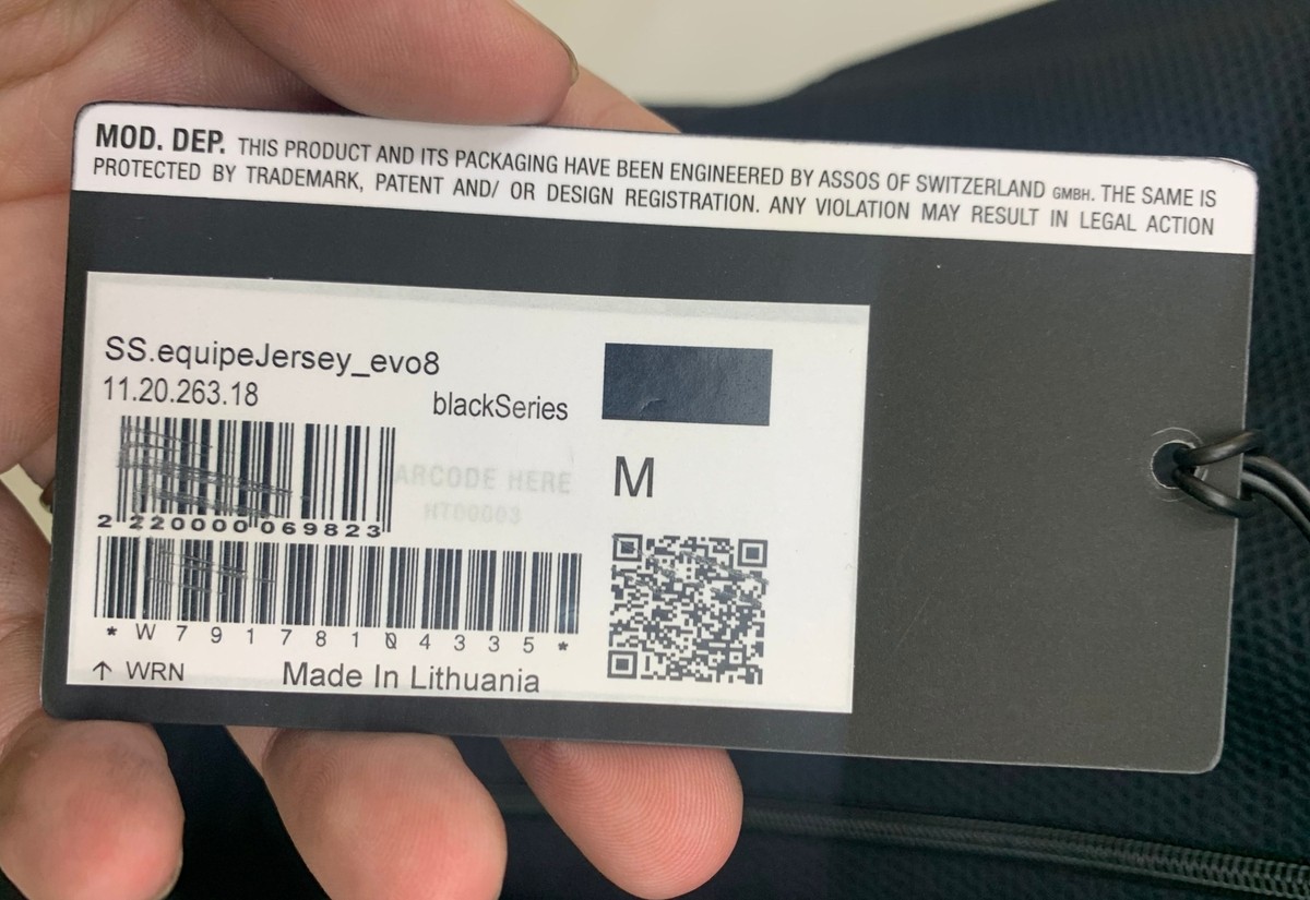 Assos Men's Evo 8 SS.Equipe Black Series Cycling Jersey Choose