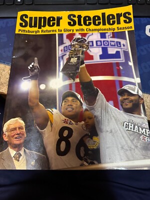 SUPER STEELERS---SUPER BOW; XL---TRIUMPH BOOKS