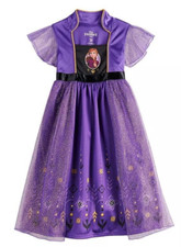 Disney Princess Frozen II Anna Fantasy Wedding Nightgown Gown Costume 2T NWT 44