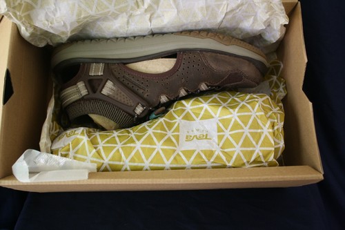 TEVA TERRA-FLOAT TRAVEL LACE WATER SHOES CHOCOLATE BROWN SIZE 5.5 NIB $60 LIST - Picture 8 of 9