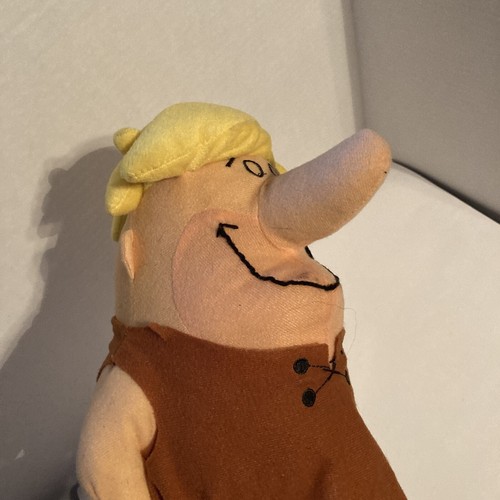 Barney Rubble The Flintstones Plush Stuffed Toy 14" 2012 Sugar Loaf New With Tag - Picture 4 of 7