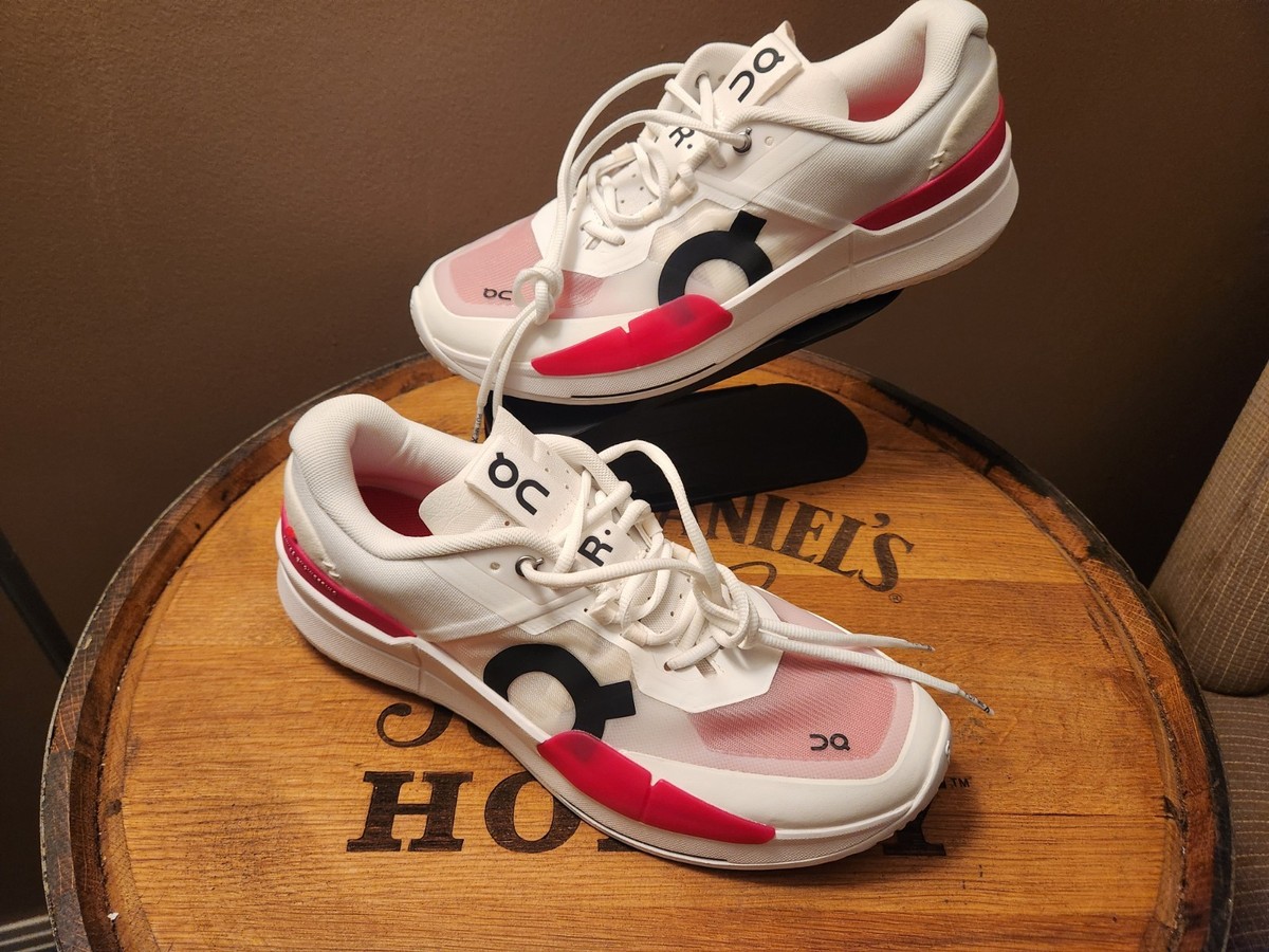 NEW Men's On Brand The Roger Pro 2 Federer White/Pink OC Sneakers