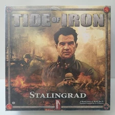 Tide of Iron Stalingrad Expansion Board Game NIS OOP WWII World War 1A Games