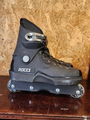 ROCES M12 UFS Aggressive Inline Skates, schwarz, Herren Gr. UK 8