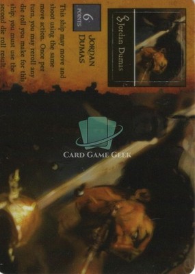 Jordan Dumas - R82 - Barbary Coast - Pirates (WizKids)