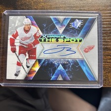 Jonatan Berggren 2023-24 SPx X Marks the Spot Autographs #XM-JB