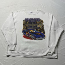 Vintage 1994 Brickyard 400 Sweatshirt Mens 2XL NASCAR Racing Car Art Motorsports