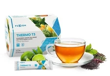 FUXION THERMO T3 / Thermogenic Instant Drink Mix / Lemon Tea Flavor