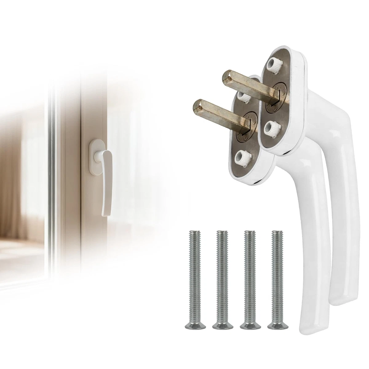 Serrature di Sicurezza per Porte Domestiche Serrature di Rinforzo per Porte4840
