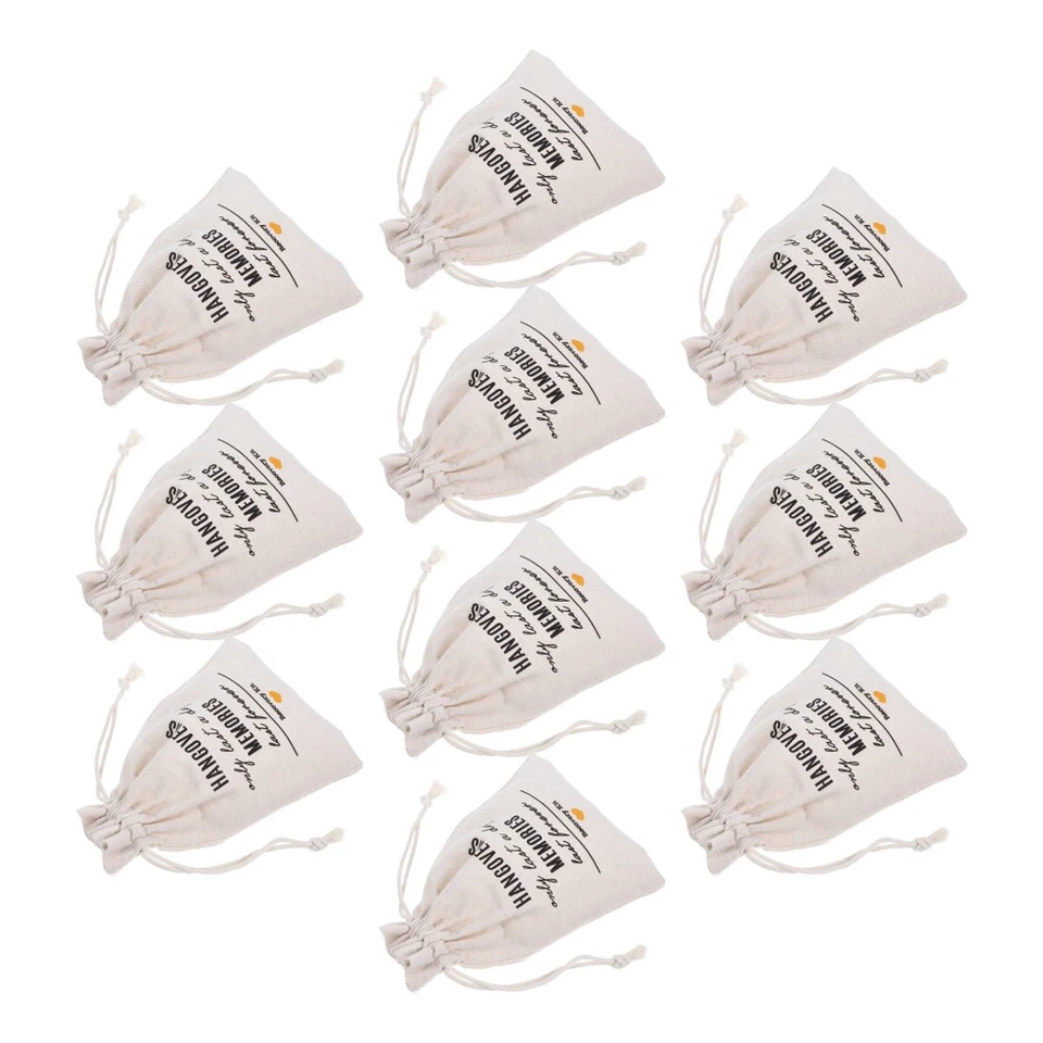 10 Pcs Sac De Demoiselle D'honneur Décorations Fête Baccalauréat À Cordon - Photo 3/4