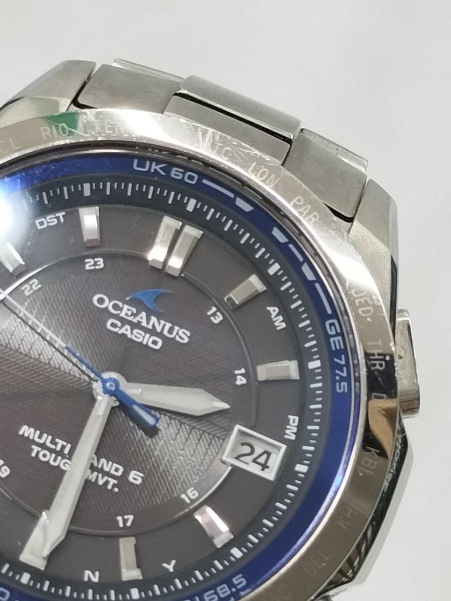 CASIO OCANUS OCW–T100 Buy Casio Oceanus OCW-T100TD-1AJF Watch | Solar Radio Titanium