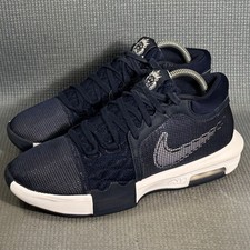 Nike Men's Lebron Witness VIII College Navy Basketball Shoes FB9944-400 Size 7.5
