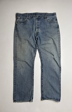 Vintage Levi  s 501 Button Fly Straight Leg Denim Jeans Size 38 x 30 