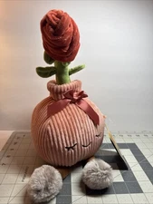 Greenhouse by Russ 15 Inch Potted Rose 🌹 Plant Pot Decor Plush NWT