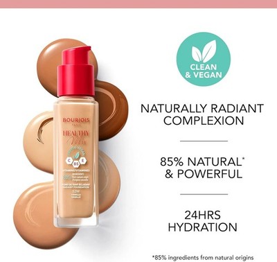 Bourjois Healthy Mix Foundation Clean and Vegan 1 fl.Oz - Please Choose Shade