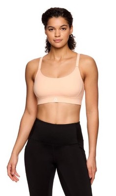 Reebok Women's Low Impact Favorite Bra with Removable Cups, Size XXL