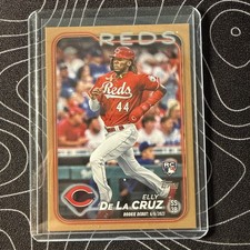 2024 Topps Update Series - Rookie Debut Elly De La Cruz #US350 Gold /2024 (RC)