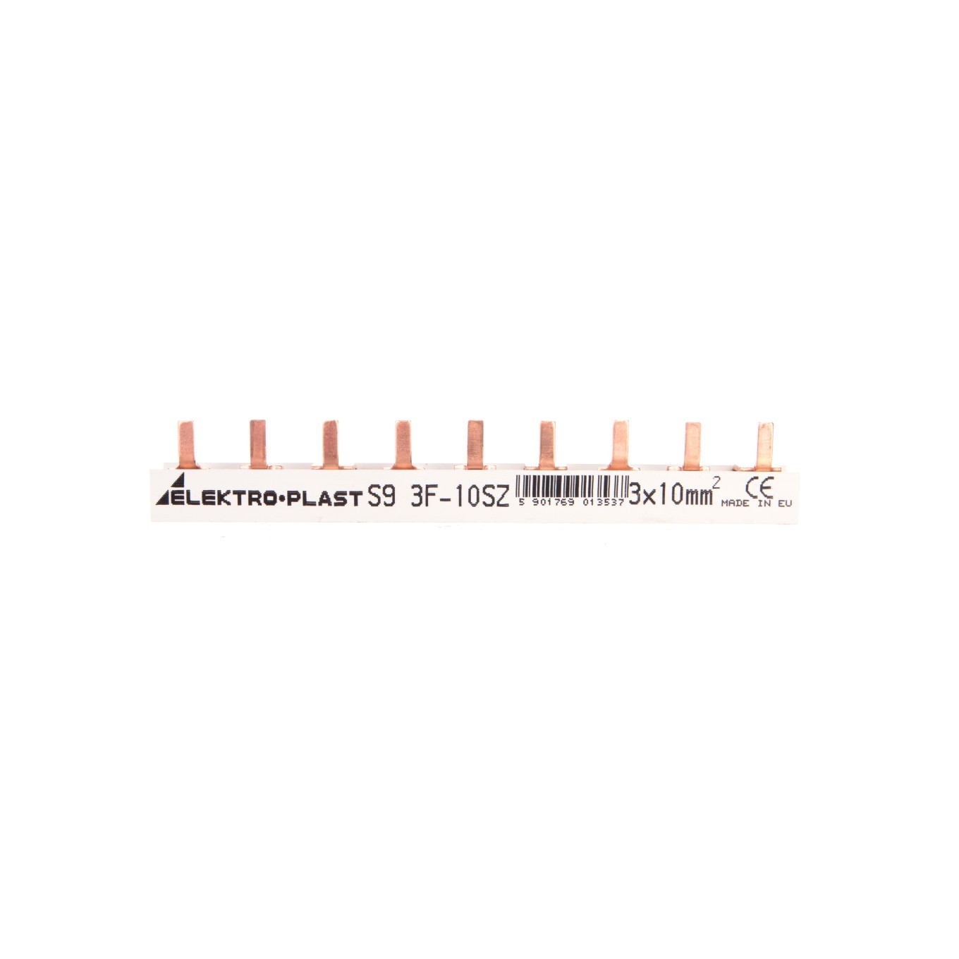 Busbar Type PIN 3P 10mm² 63A 9 Pin IZS10/3F/9 45.219
