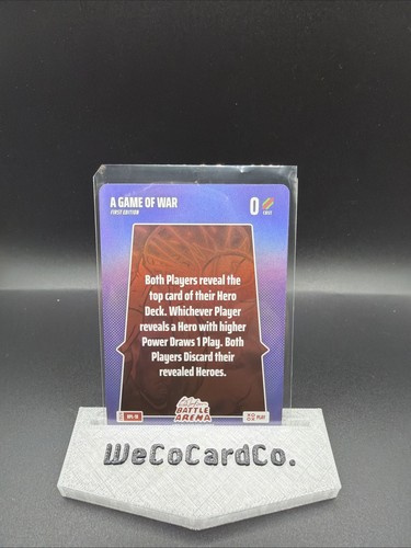 Bo Jackson Battle Arena 2026 Bonus Play Card A Game of War BPL-18 SSP