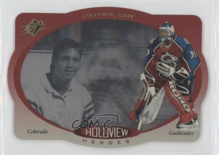 1996-97 SPx Holoview Heroes Patrick Roy #HH2 HOF 2d8