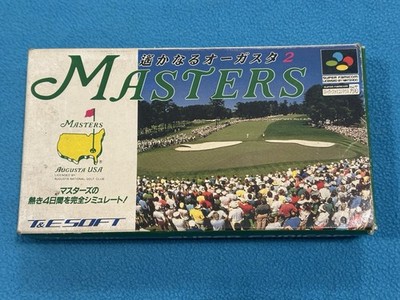 Harukanaru Augusta 2 Masters New Super Famicom Japan import Box Manual US Seller