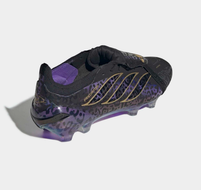 Adidas PREDATOR KAKA ELITE FT FG Men Shoes BLACK GOLD METALLIC