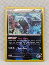 TEAM AQUA'S SHARPEDO 21/34 R DOUBLE CRISIS POKEMON REVERSE HOLO LIGHTLY PLAYED on eBay