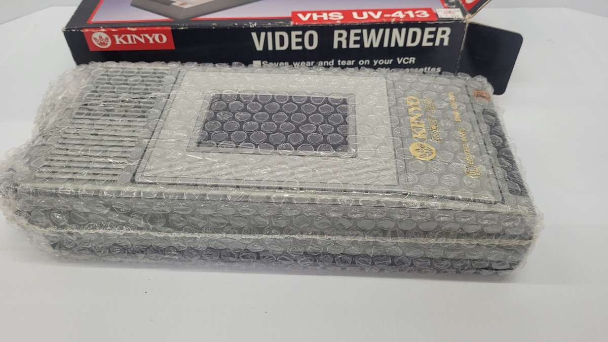 KINYO UV-413 1-Way VHS Cassette Rewinder for sale online | eBay