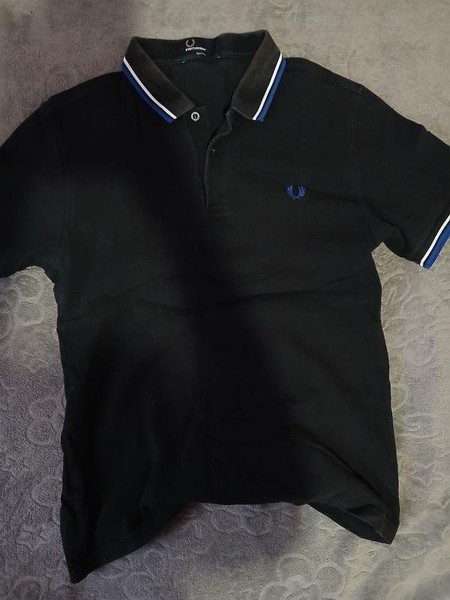 Men Fred Perry Polo Black 46