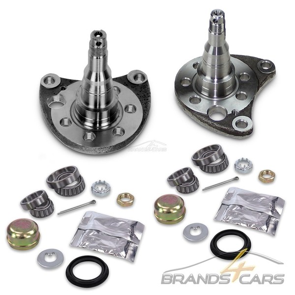 Atec 2X Achszapfen Radnabe + Radlager Hinten FÜR VW Corrado Golf 2 3 Passat Polo-image