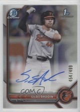 2022 Bowman Draft Chrome Pick Refractor 454/499 Silas Ardoin #CDA-SA Auto hn8