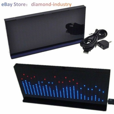aAS1424 Professional LED Music Audio Spectrum Display Analyzer Sound Level Meter