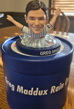 FOCO Greg Maddux Rain Delay Limited Edition MLB Baseball Bobblehead