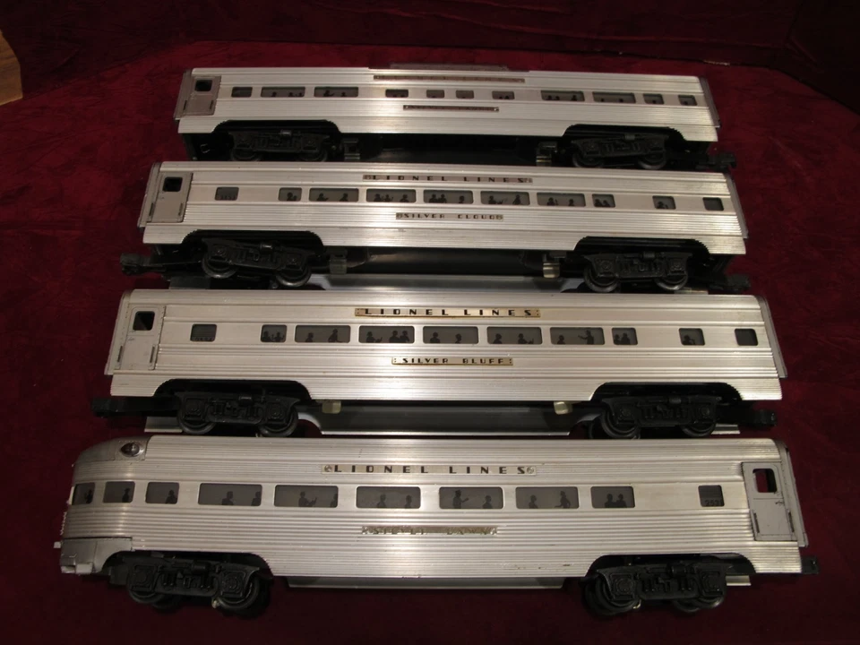 Lionel 2531,2532,2533,2534 Silver Dawn, Silver Cloud, Silver Range, Silver Bluff - Image 2 of 4