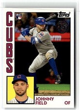 2019 Topps #84R-JF Johnny Field 1984 Topps Baseball 35th Anniversary Rookies
