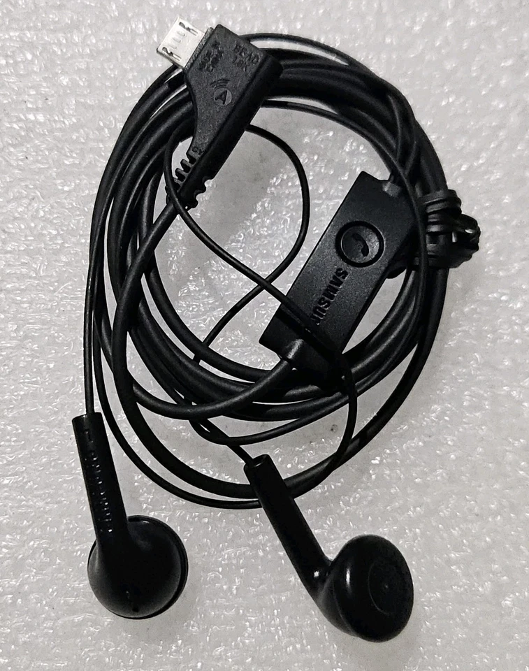 Genuine Samsung EHS41UMAME / GH59-07616A Micro-USB Stereo Handsfree Headset  - Image 3 of 4