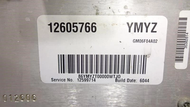 Engine ECM 2.2L ID: 12605766 Fits 05-06 Chevrolet Cobalt 562537 Foto 4 de 4