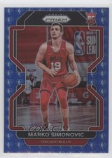 2021-22 Panini Prizm NBA 75th Anniversary Prizm Marko Simonovic #166 s1i