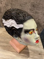 1997 Paper Magic Group Bride of Frankenstein Rubber Mask Universal Monsters