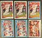 2014-2017 Mike Trout 12 Card Lot-Walmart Blue Insert SPs Bowman