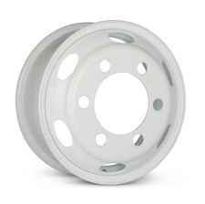 16 X 6 6x222.25 White Steel Wheel Rim 1995-2023 Isuzu Npr Nqr Nrr 8971451132